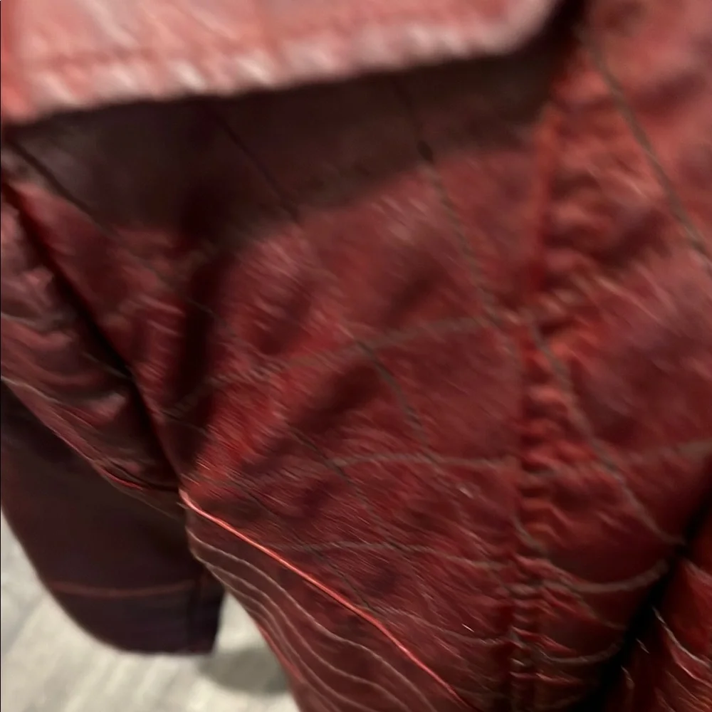 GUESS Women's Mahogany Leather Jacket - Picture 14 of 14